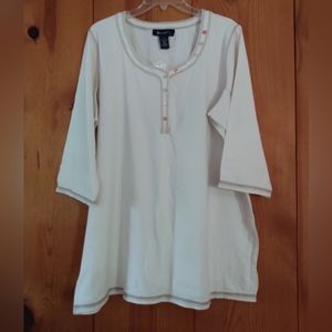 D&Co Gold Embroidered Tunic